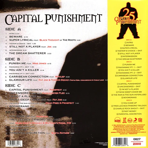 Big Pun - Capital Punishment 25th Anniversary Colored Vinyl Edition
