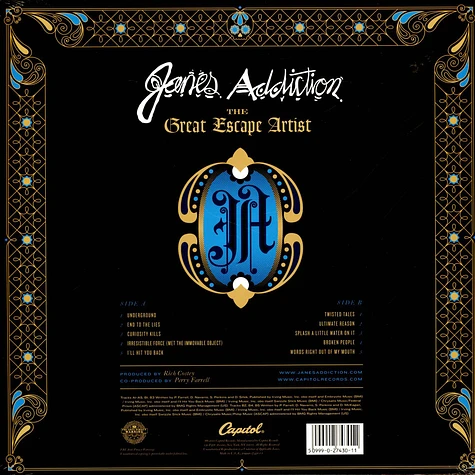 Jane's Addiction - Great Escape Artist