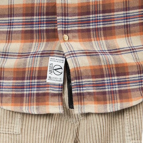 Aries - Plaid Flannel Shirt