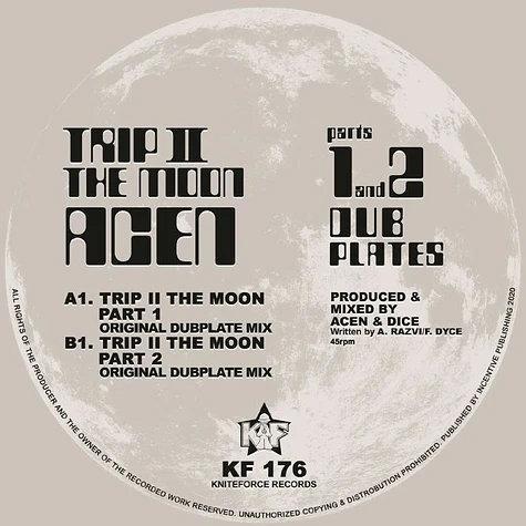 Acen - Trip To The Moon Dubplate Mixes EP