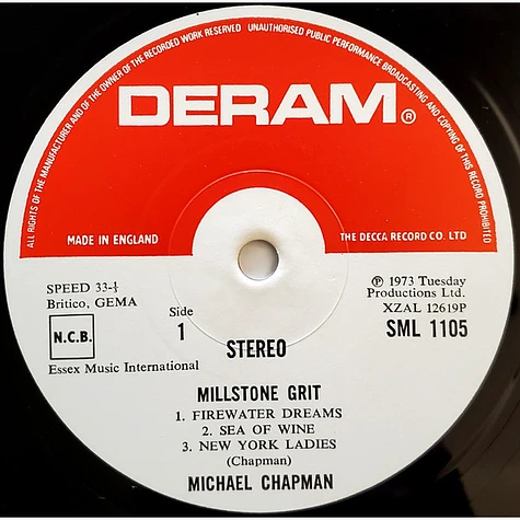 Michael Chapman - Millstone Grit