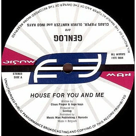 Genlog - House For You And Me