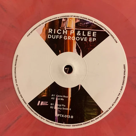 Rich P & Lee - Duff Groove EP