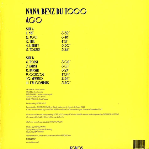 Nana Benz Du Togo - Ago