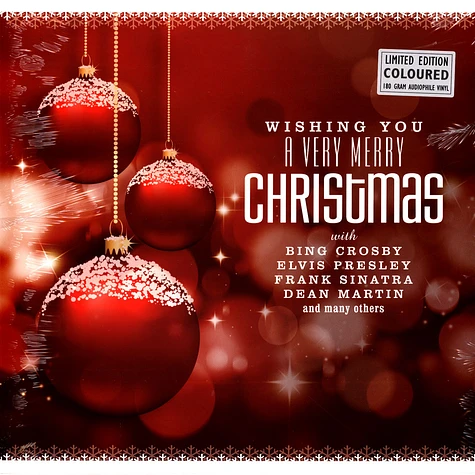 V.A. - Wishing You A Very Merry Christmas White Vinyl Edition