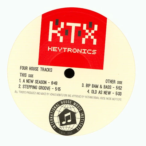 Key Tronics Ensemble - Four House Tracks