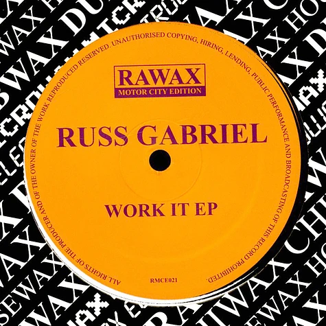 Russ Gabriel - Work It EP