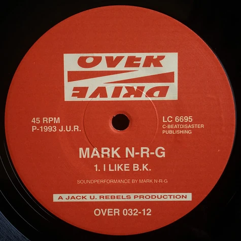 Mark N-R-G - I Like B.K.