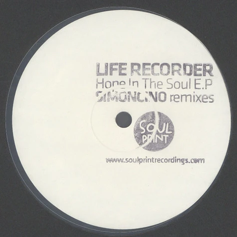 Life Recorder - Hope In The Soul E.P