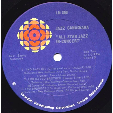 Guido Basso - Jazz Canadiana: All Star Jazz In Concert