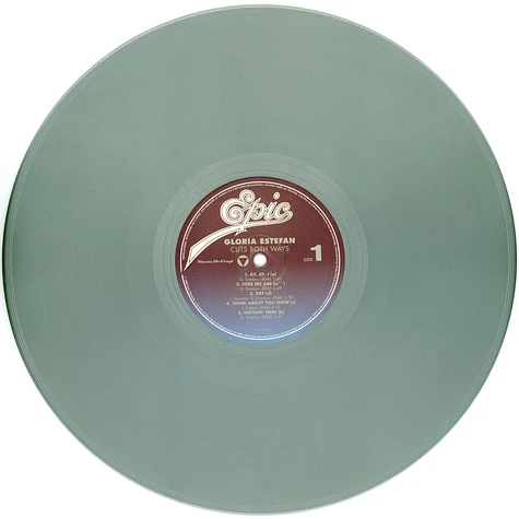 Gloria Estefan - Cuts Both Ways Silver Vinyl Edition