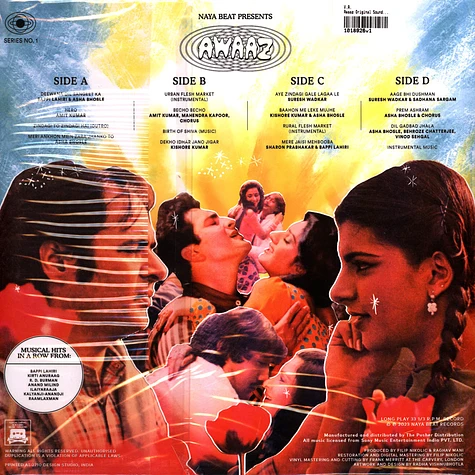 V.A. - Awaaz Original Soundtracks Recordings From The Archives Of Cbs Gramophone Records & Tapes India 1982-1986