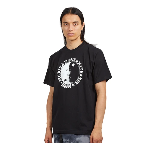 Good Morning Tapes - Moon Meditations SS Tee (Acid Black) | HHV