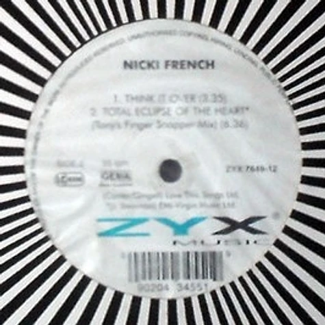 Nicki French - For All We Know
