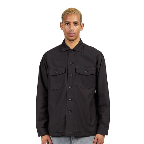 orSlow - US Army Fatigue Shirt (Black) | HHV