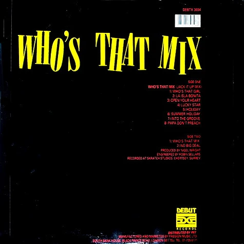 This Year's Blonde - Who's That Mix