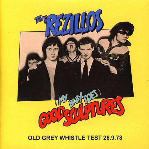 The Rezillos - (My Baby Does) Good Sculptures Yellow Vinyl Edtion