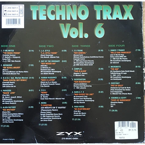 V.A. - Techno Trax Vol. 6