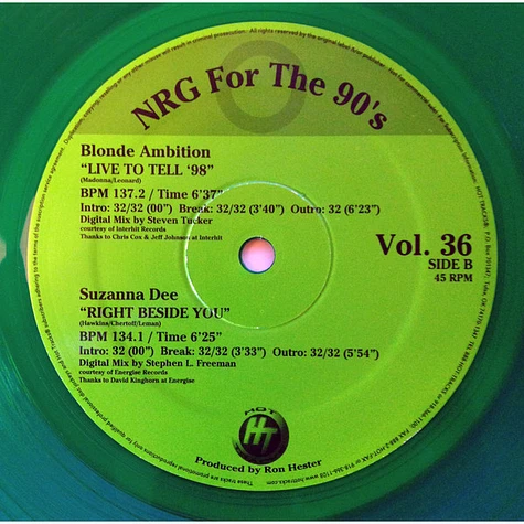 V.A. - NRG For The 90's Volume 36