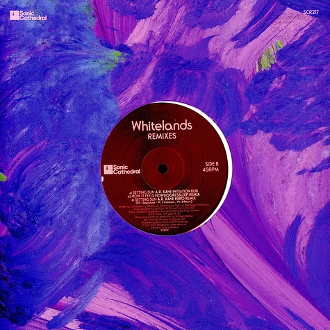 Whitelands - Remixes Orange Vinyl Edition
