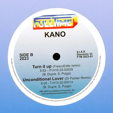 Kano - Turn It Up Danny Krivit Edit