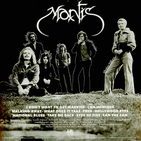 Mantis - Mantis Silver Vinyl Edition
