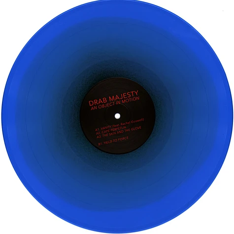 Drab Majesty - An Object In Motion Green In Blue Vinyl Edition