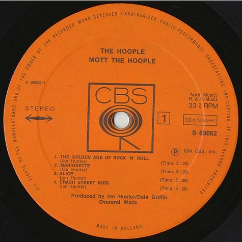 Mott The Hoople - The Hoople