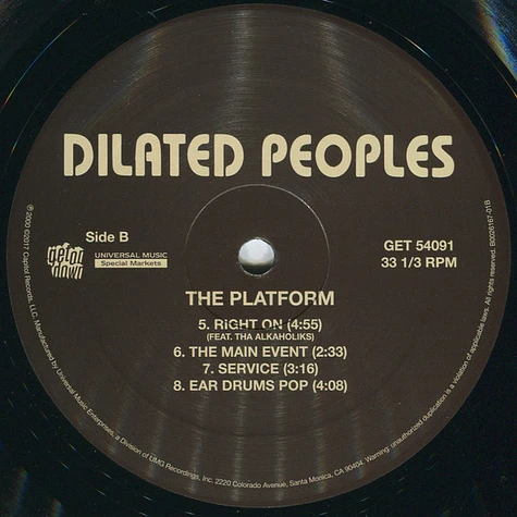 Dilated Peoples - The Platform