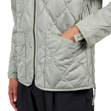 TAION - Military W-Zip V Neck Down Jacket