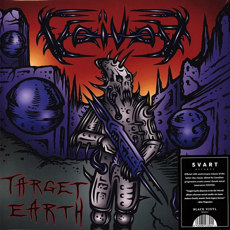 Voivod - Target Earth Black Vinyl Edition