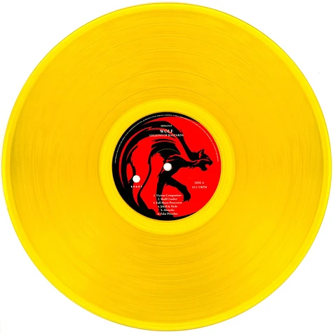 Wolf - Legions Of Bastards Transparent Yellow Vinyl Edition