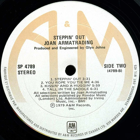 Joan Armatrading - Steppin' Out