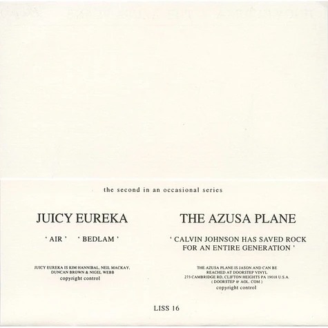 Juicy Eureka / The Azusa Plane - Untitled