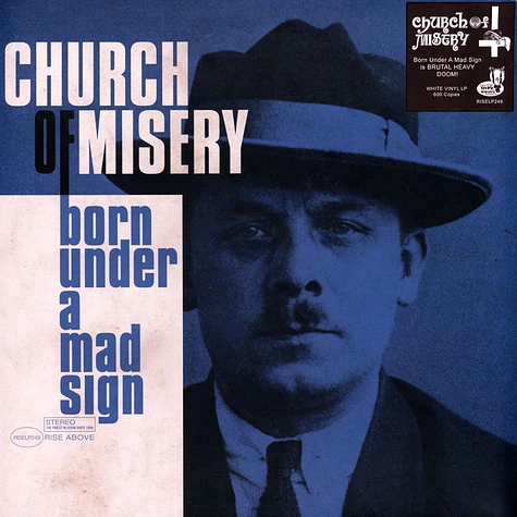Church Of Misery - Born Under A Mad Sign White Vinyl Edition