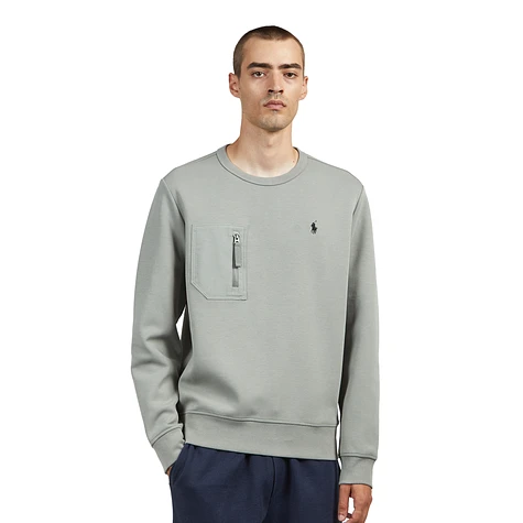 Ralph lauren grey on sale crewneck