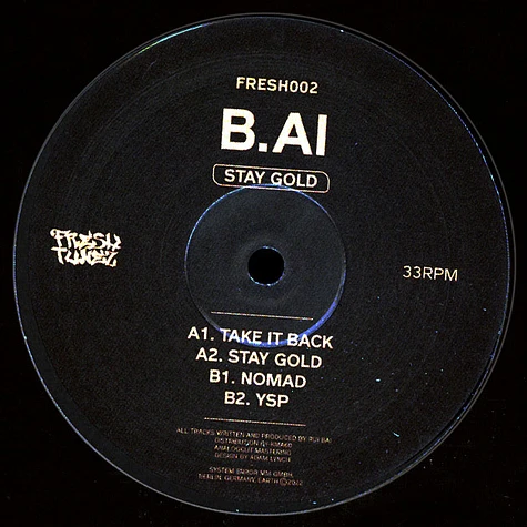 B.Ai - Stay Gold