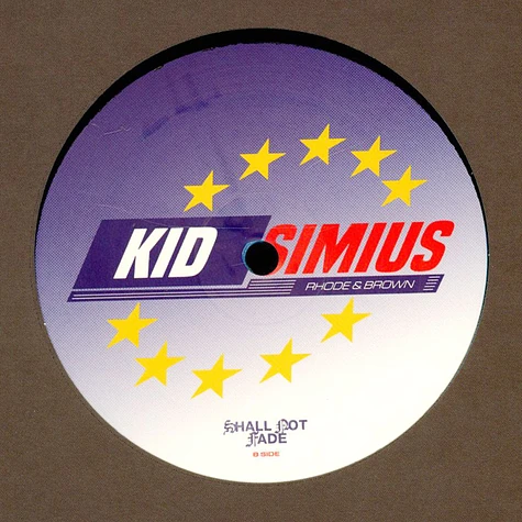 Rhode & Brown & Kid Simius - Eurostar Ep Blue Marbled Vinyl Edition