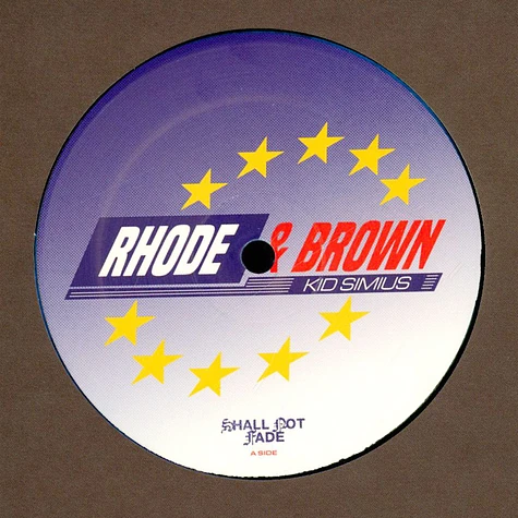 Rhode & Brown & Kid Simius - Eurostar Ep Blue Marbled Vinyl Edition