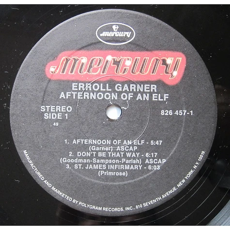 Erroll Garner - Afternoon Of An Elf