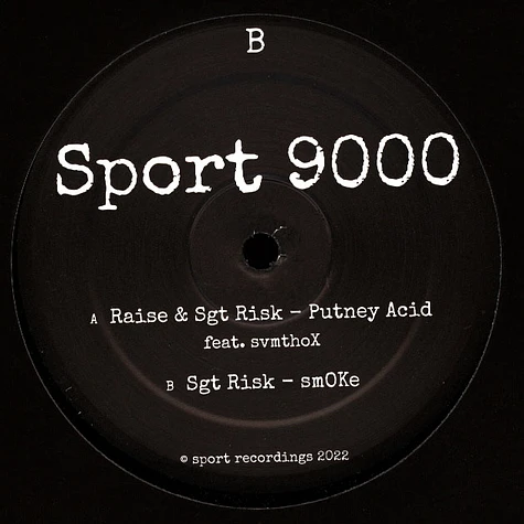 Raise & Sgt. Risk - Sport9000