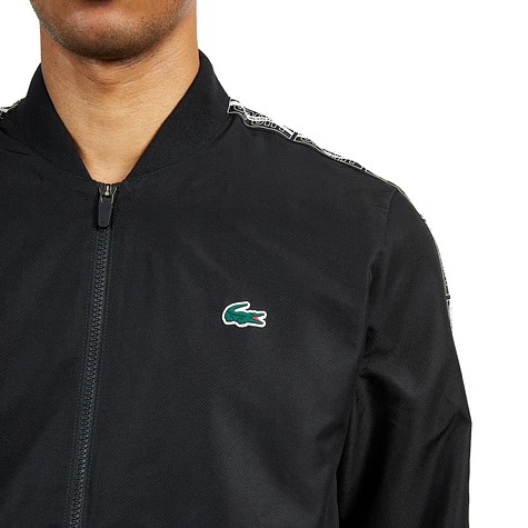 Lacoste sport hot sale tracksuit black