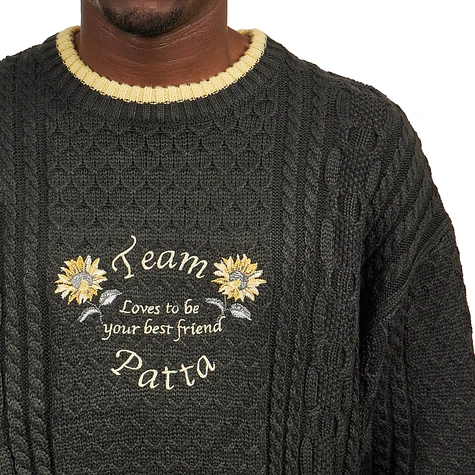 Patta - Loves You Cable Knitted Sweater