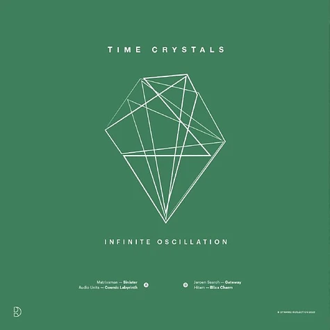 V.A. - Time Crystals Pt 1 - Infinite Oscillation Green Marbled Vinyl Edition