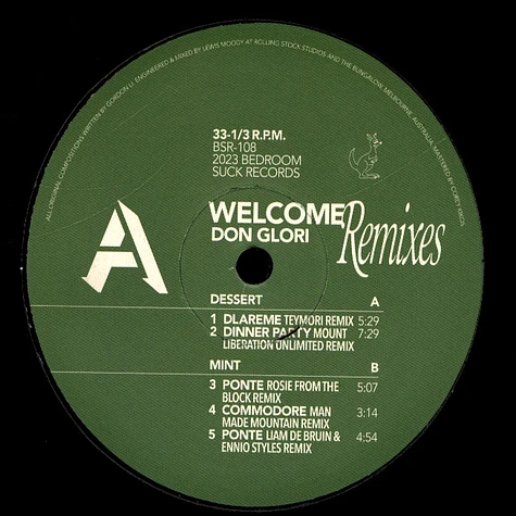 Don Glori - Welcome Remixes