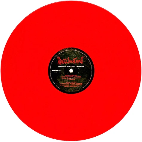 Hellbastard - Heading For Internal Darkness Red Vinyl Edition