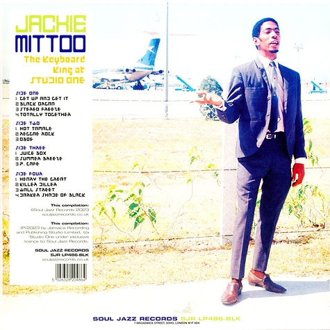 Jackie Mittoo - The Keyboard King At Studio One Black Vinyl Edition Reissue