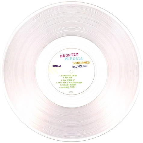 Brontez Purnell - Confirmed Bachelor Crystal Clear Vinyl Edition