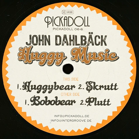 John Dahlback - Huggy Music