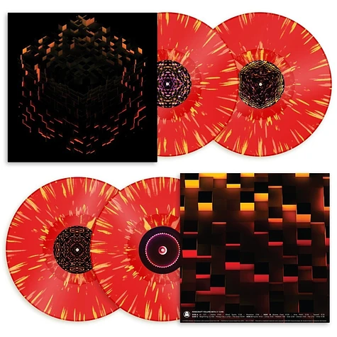 C418 - Minecraft Volume Beta Fire-Splatter Vinyl Edition